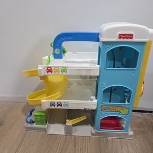 Fisher-Price Multicolor Toy Garage